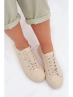 Dámské tenisky Eko kůže Big Star TT274019 Béžové