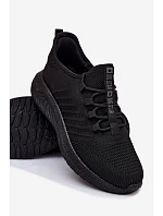 Pánské Sportovní Tenisky Lehký Materiál Big Star UU174003 Černé Pánské Sportovní Tenisky Lehký Materiál Big Star UU174003 Černé