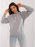 Mikina D10606BA02565C šedá Mikina D10606BA02565C šedá