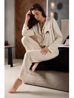 Pyžamo Beatrice Ecru - Momenti Per Me