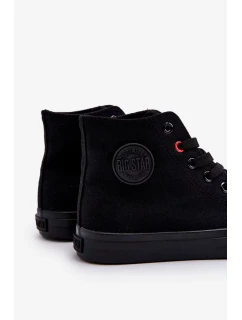 Dámské klasické vysoké tenisky Big Star T274033 Černé