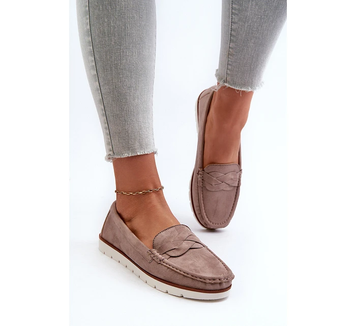 Dámské mokasíny 834280 Nestalia hnědé - Vice Versa