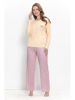 3617 DÁMSKÉ DLOUHÉ PYŽAMO MARIGOLD S–XL