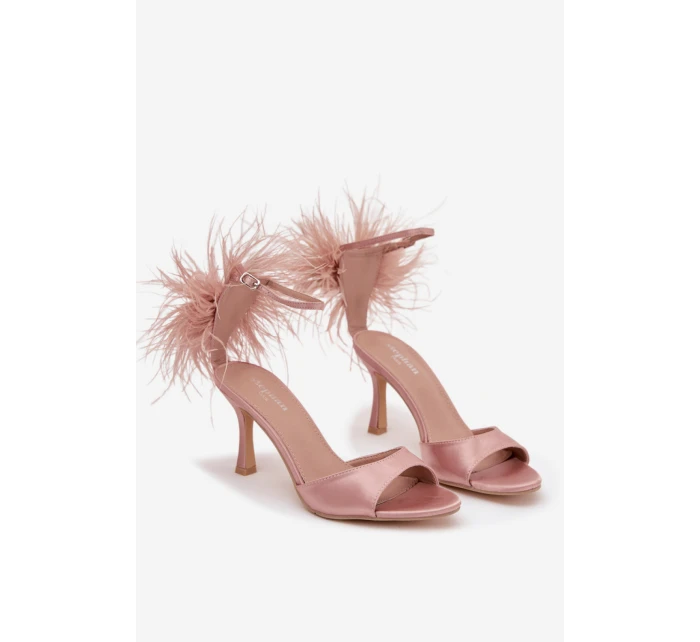 Sandály na podpatku model 222266 Step in style Sandály na podpatku model 222266 Step in style