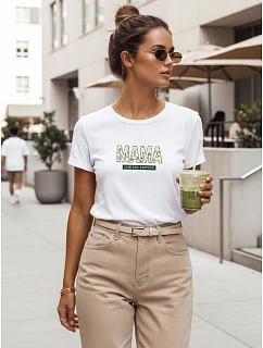 Koszulka damska Mama Edition biała model 22156890 - FashionStreet