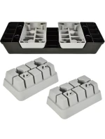 AEROBIC STEPPER 70X28CM 3 STUPNĚ NASTAVITELNÝ ENERO FIT