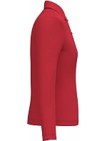 K 244 Dámské piqué polo s dlouhým rukávem model 22507089 red - Kariban K 244 Dámské piqué polo s dlouhým rukávem model 22507089 red - Kariban