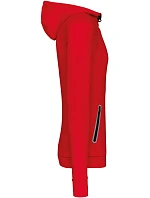 PA 360 Sportovní mikina s kapucí a 1/4 zipem model 22512851 red - Kariban ProAct PA 360 Sportovní mikina s kapucí a 1/4 zipem model 22512851 red - Kariban ProAct