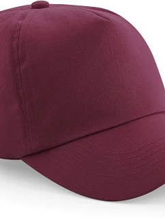 Beechfield B 10 5 panelová kšiltovka "Original" 53.0010 burgundy