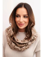 model 21859491 Dámská čepice s kapucí zelená neonová - K-Fashion