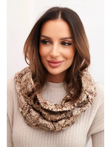 model 21859491 Dámská čepice s kapucí zelená neonová - K-Fashion