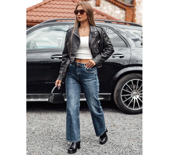 Dámské džínové kalhoty wide high rise blue Dstreet model 21981191 - FashionStreet