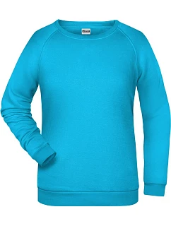 Daiber JN 793 Dámská raglánová mikina 02.0793 turquoise