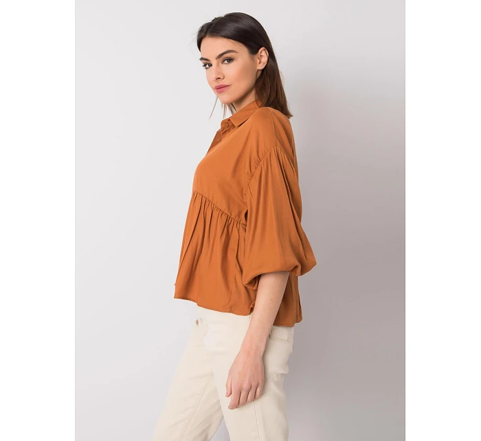 Košile 328 KS 4023.57 světle hnědá