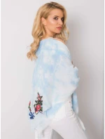 Šátek AT CH ENEC 114 světle modrý Šátek AT CH ENEC 114 světle modrý