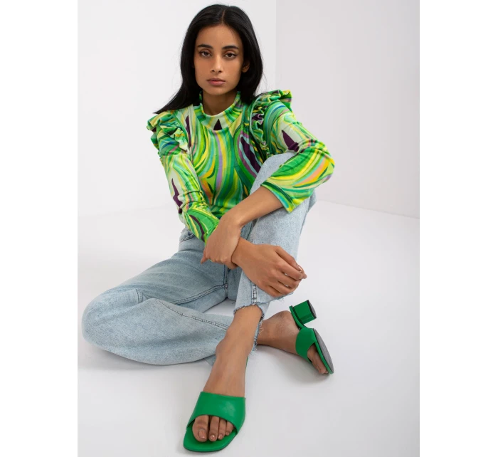 Halenka DHJ BZ 6533C.90 světle zelená