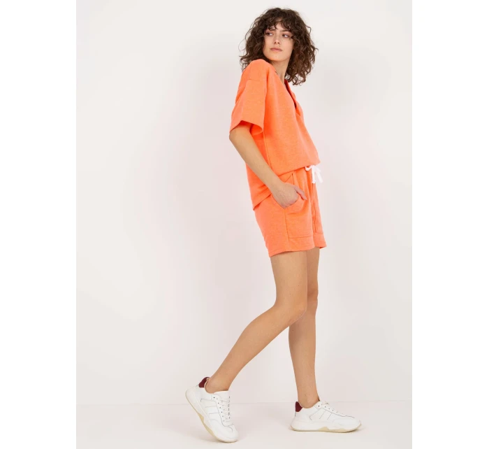 Dámská souprava EM KMPL 743.27X fluo oranžová - FPrice Dámská souprava EM KMPL 743.27X fluo oranžová - FPrice