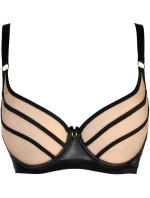 Podprsenka V-11071 černo-béžová - Axami