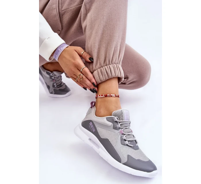 Dámská sportovní obuv Tenisky Big Star LL274371 Šedá Dámská sportovní obuv Tenisky Big Star LL274371 Šedá