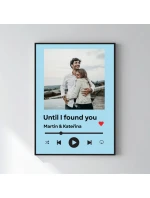 Personalizovaný plakát v rámu - 50x70 - hudební přehrávač Personalizovaný plakát v rámu - 50x70 - hudební přehrávač