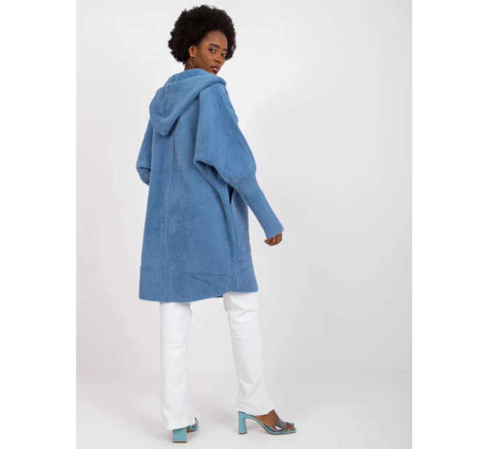 Dámský kabát MBM PL model 20823040 tmavě modrý - FPrice Dámský kabát MBM PL model 20823040 tmavě modrý - FPrice