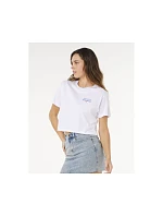 Dámské tričko RIP CURL Hayley O Crop Tee, bílé