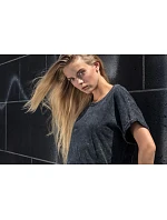 BY 053 Dámské tričko grey black model 22435767 - Build your Brand BY 053 Dámské tričko grey black model 22435767 - Build your Brand