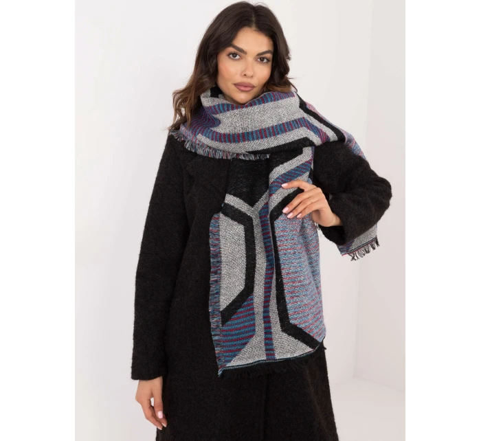 Šála AT SZ model 20595612 šedá černá - FPrice