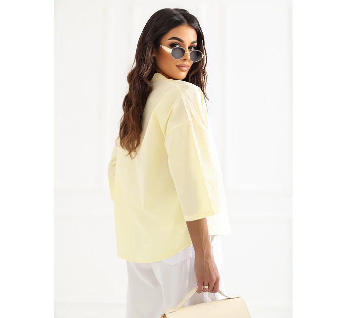 Koszula IT KS model 22084215 jasny żółty - FPrice
