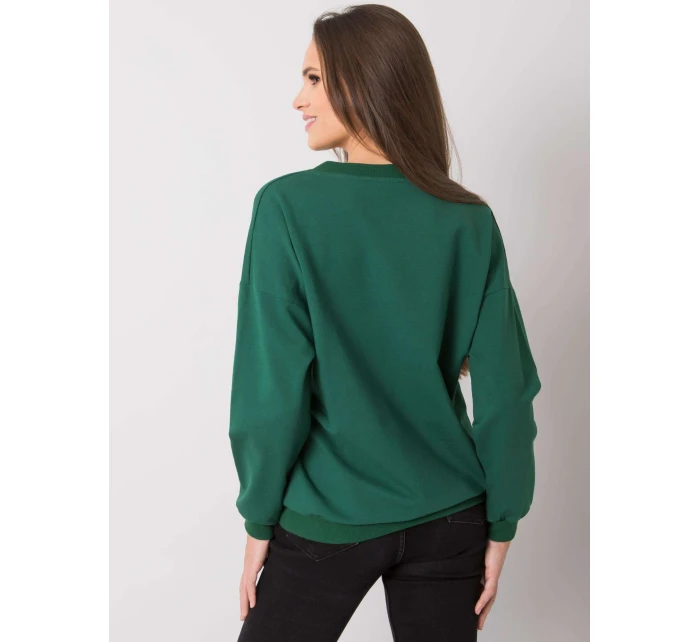 Mikina RV BL 7370.78P tmavě zelená