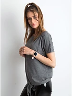 Tričko RV TS model 22280026 tmavě šedá - FPrice