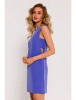 Šaty bez rukávů s  světle fialové model 19660679 - Moe