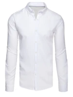 Pánská elegantní bílá košile Dstreet DX2643