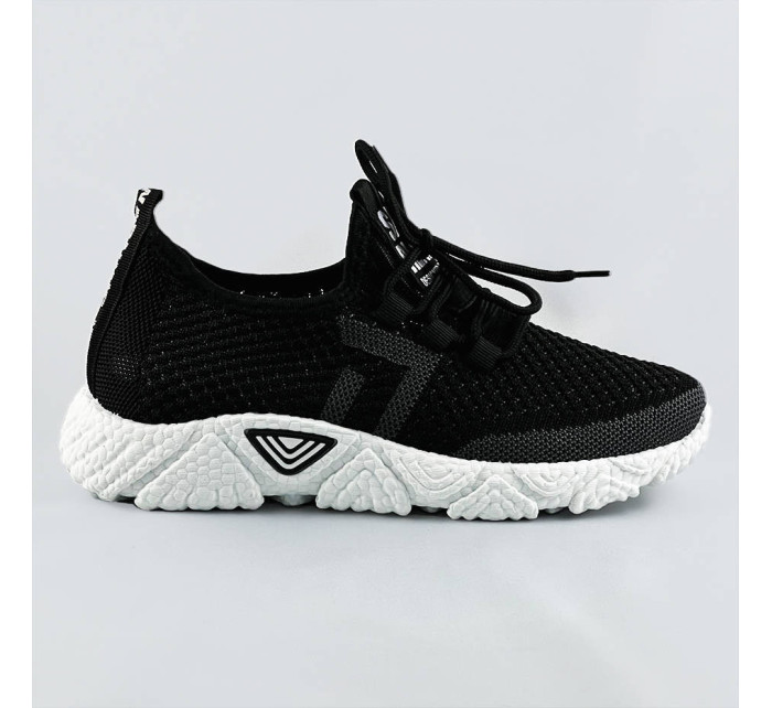Měkké černé dámské sportovní boty (BLX-002)