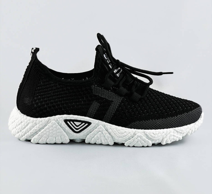 Měkké černé dámské sportovní boty (BLX-002)