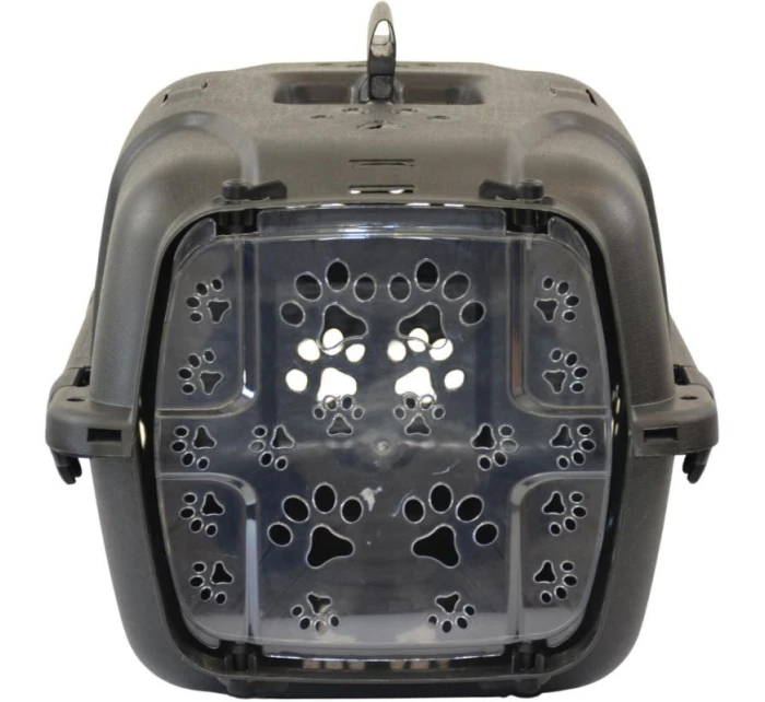 PŘEPRAVKA NA ZVÍŘATA O ROZMĚRECH 48X32X30 CM - ČERNÁ