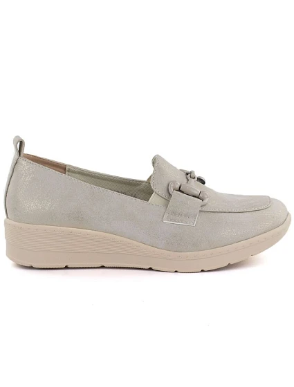 Dámská obuv na platformě, zlatá M.Daszynski model 22068859 - M. Daszyński