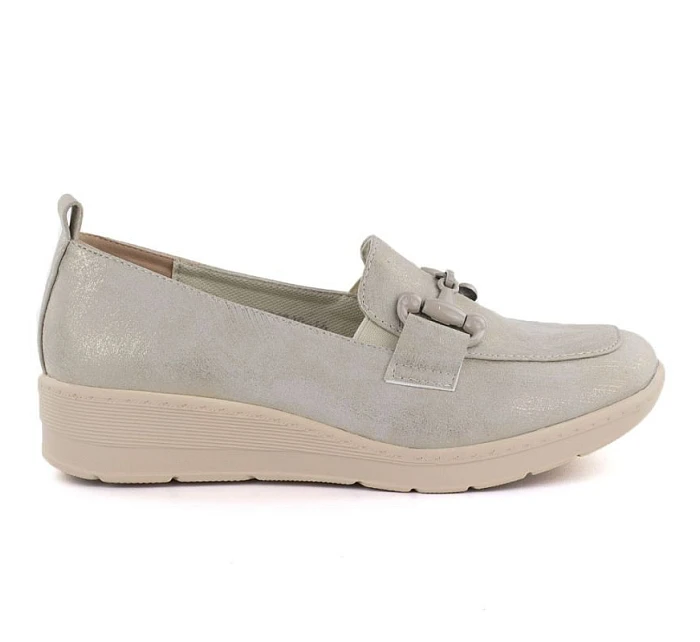 Dámská obuv na platformě, zlatá M.Daszynski model 22068859 - M. Daszyński Dámská obuv na platformě, zlatá M.Daszynski model 22068859 - M. Daszyński