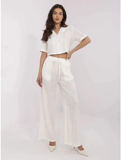 NM SP kalhoty model 21040997 ecru - FPrice