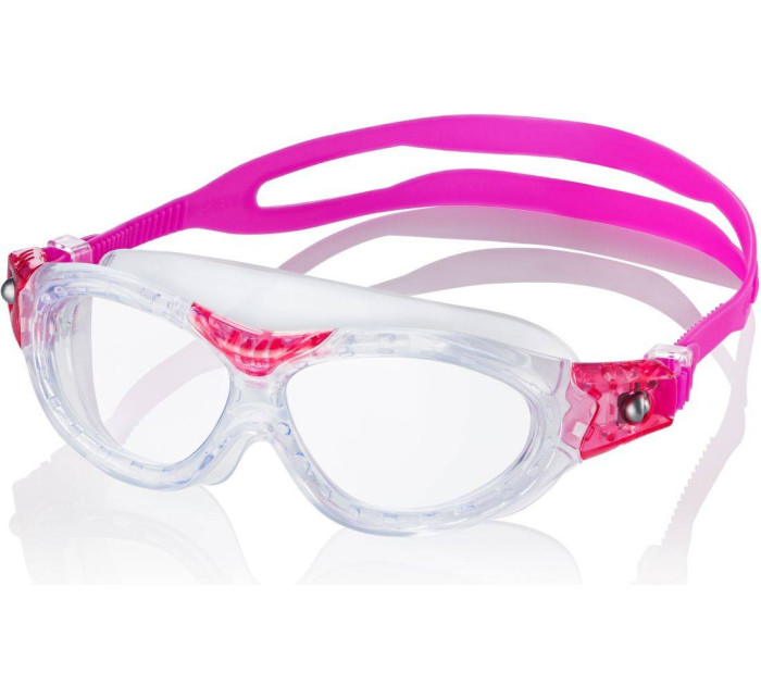 AQUA SPEED Plavecké brýle Marin Kid Pink/Transparent Pattern 63
