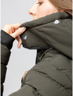 Dámská prošívaná zimní bunda GLANO - khaki