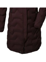 Dámská prošívaná bunda Killtec KOW 9 s kapucí dlouhá bordó (41806/447) -Killtec Dámská prošívaná bunda Killtec KOW 9 s kapucí dlouhá bordó (41806/447) -Killtec