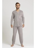 Pánské rozepínací pyžamo 298 dł/r 53001 - Gucio