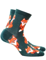 Dámské vzorované ponožky model 6354545 - Wola