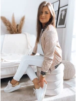 Dámská prošívaná bunda BASEBALL light pink FashionStreet TY3489