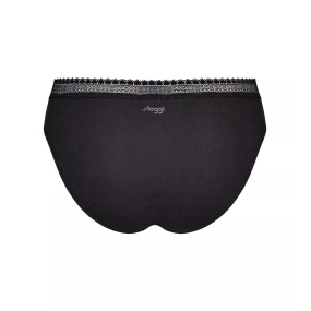 sloggi GO Ribbed R Tai C2P - BLACK - SLOGGI BLACK - SLOGGI