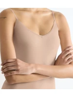 sloggi GO Daily Cotton Spaghetti Top - BROWN - SLOGGI BROWN - SLOGGI