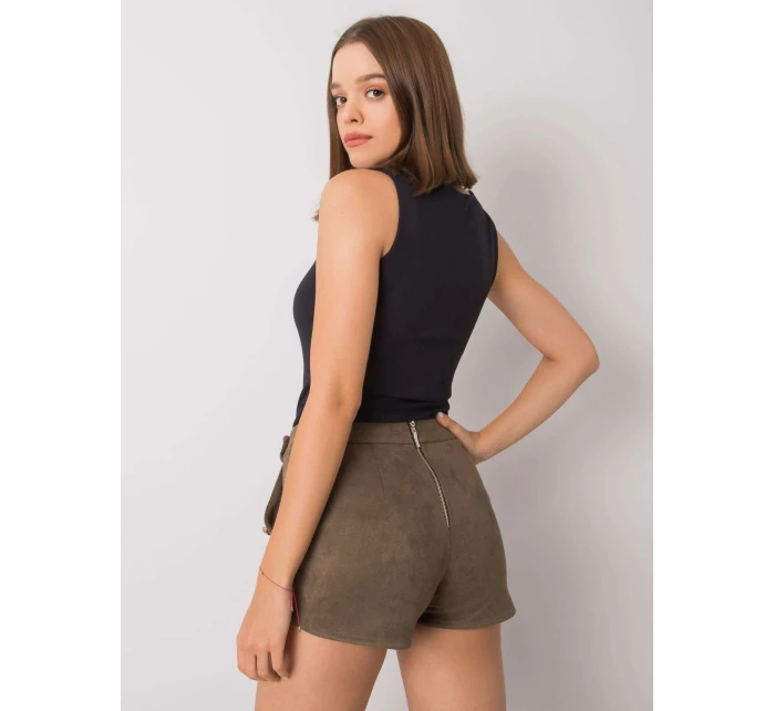 Šortky CHA SN model 16327290 khaki - FPrice Šortky CHA SN model 16327290 khaki - FPrice