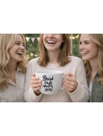 DNEŠEK BUDE SKVĚLÝ DEN - MEGA XXL keramický hrnek 1000 ml