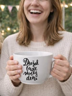 DNEŠEK BUDE SKVĚLÝ DEN - MEGA XXL keramický hrnek 1000 ml